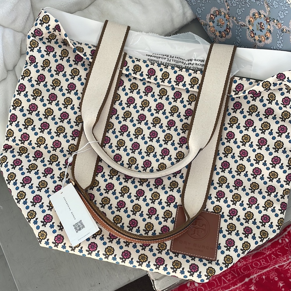 Tori Burch Floral Bag